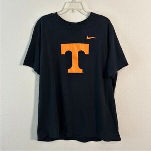 Nike Tennessee Volunteers VOLS Men’s 2XL Bold Graphic 100% Cotton Black T-Shirt